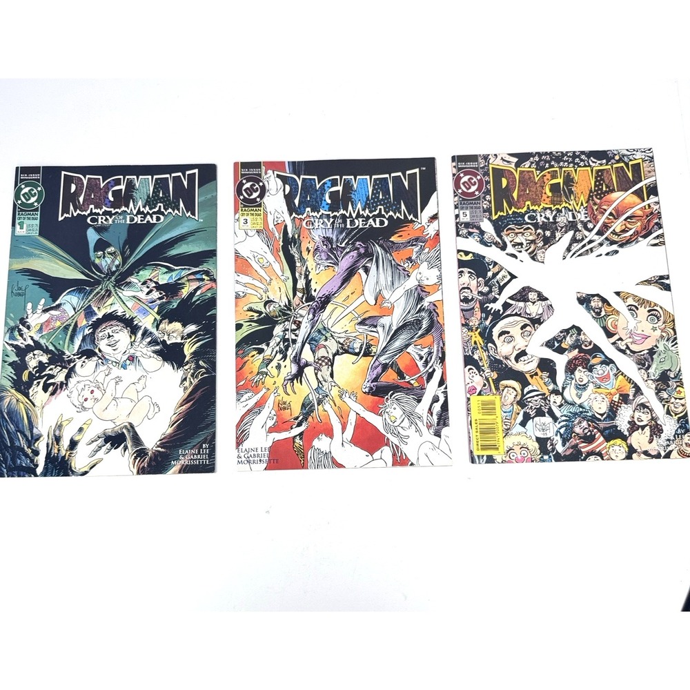 DC Batman Deadman‎ Cry of the Dead Comic Lot 3 Issues (1996) DC Comics